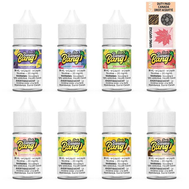BANANA BANG BANANA BANG E-LIQUID SALT NIC