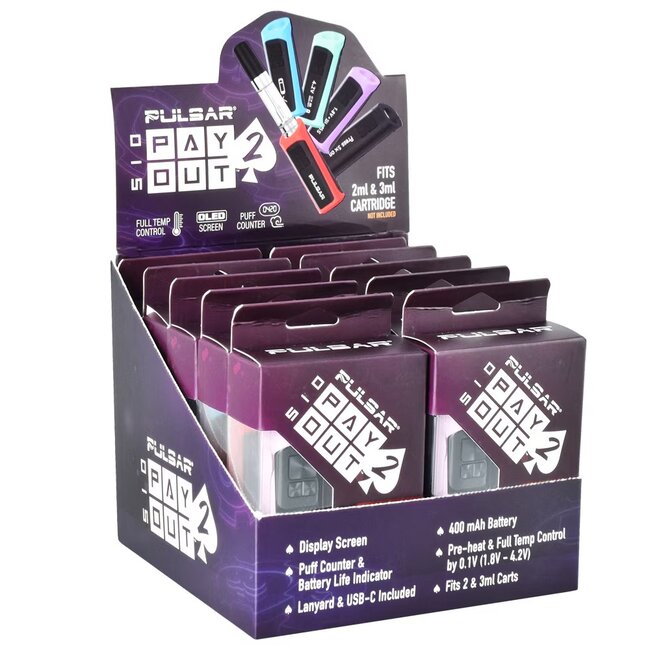 PULSAR PULSAR 510 PAYOUT 2.0 VAPE BATTERY-V707