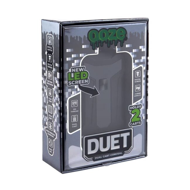 OOZE OOZE DUET DUAL 510 VAPE BATTERY-V1012