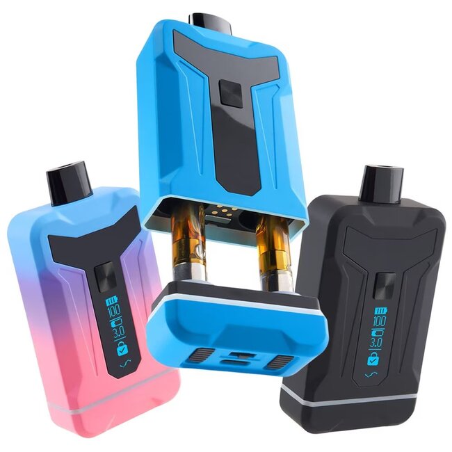 OOZE OOZE DUET DUAL 510 VAPE BATTERY-V1012