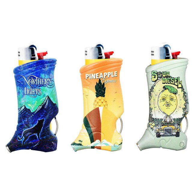 TOKER POKER LIGHTER SLEEVE 420 NUGS-LT685