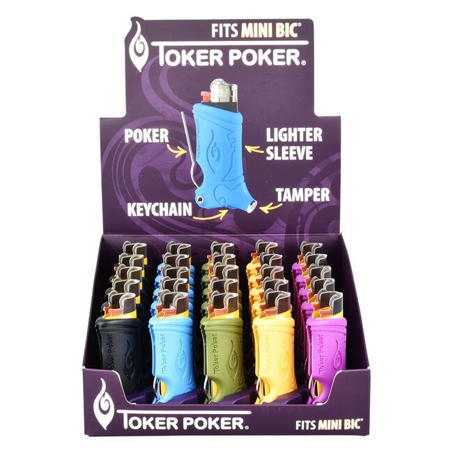 MINI BIC TOKER POKER LIGHTER SLEEVE-LT701