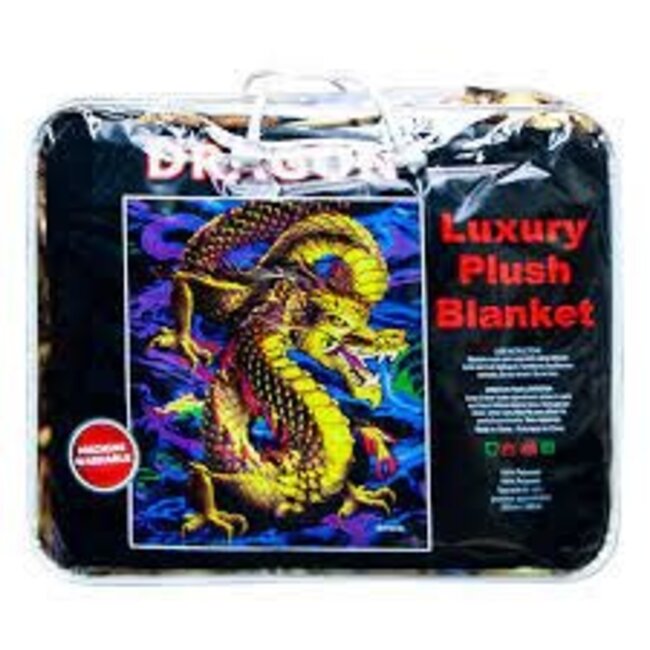 DRAGON LUXURY BLANKET QUEEN