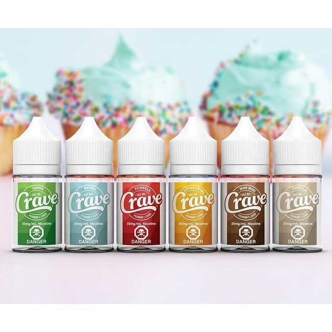CRAVE E-liquid CRAVE  SALT NIC E-LIQUID