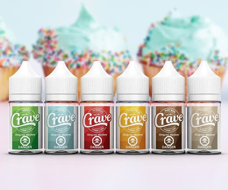 CRAVE SALT NIC E-LIQUID 1