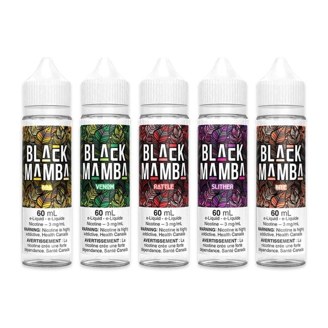 BLACK MAMBA BLACK MAMBA FREE BASE  E-LIQUID