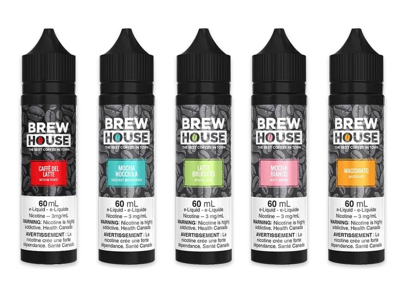 BREW HOUSE E-LIQUID FREEBASE  5