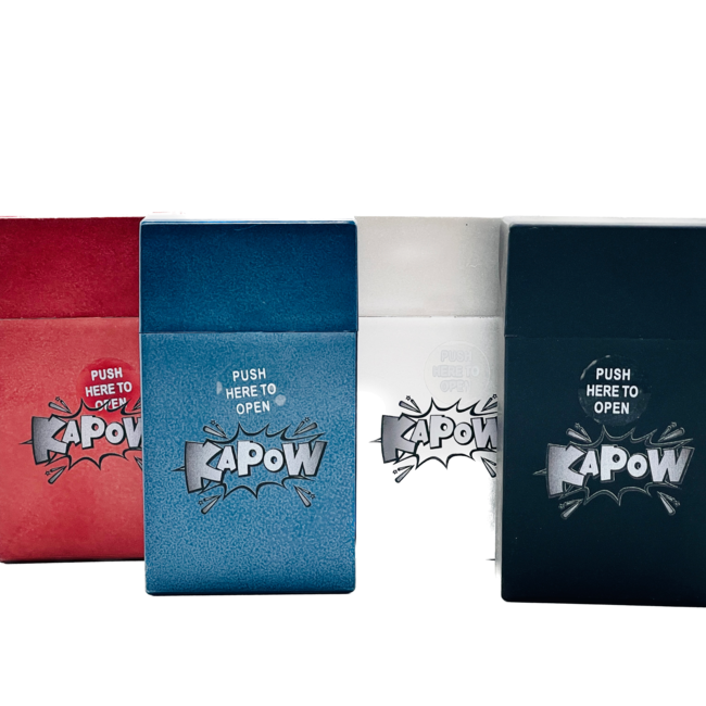KAPOW KAPOW LARGE PLASTIC CIGARETTE BOX- CA36