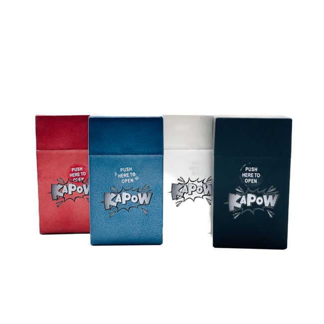KAPOW KAPOW LARGE PLASTIC CIGARETTE BOX- CA36