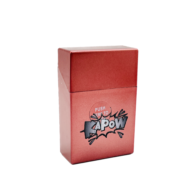KAPOW KAPOW SMALL PLASTIC CIGARETTE BOX- CA36