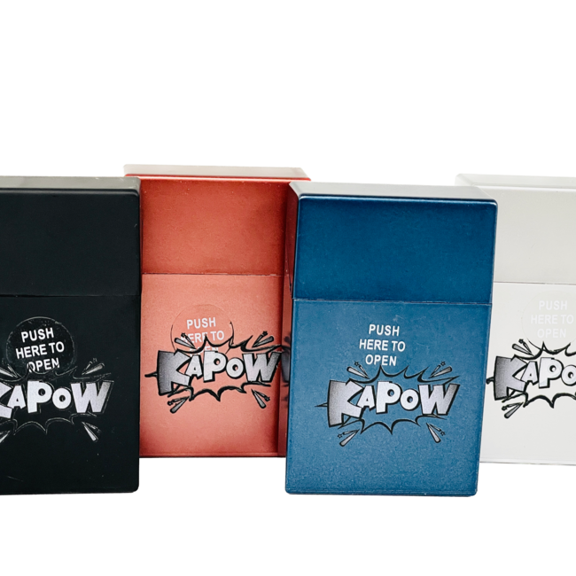 KAPOW KAPOW SMALL PLASTIC CIGARETTE BOX- CA36