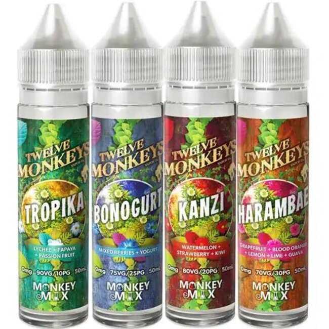 Twelve monkeys E-juice TWELVE MONKEYS  E-LIQUID