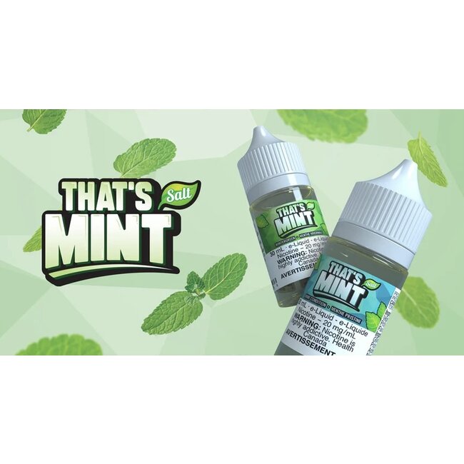 THAT'S MINT THAT'S MINT SALT NIC
