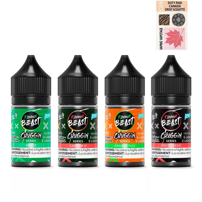 FLAVOUR BEAST FLAVOUR BEAST E-LIQUID CHUGGIN SERIES SALT NIC