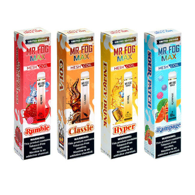 MR FOG MR FOG MAX DISPOSABLE 1000 PUFF LIMITED EDITION