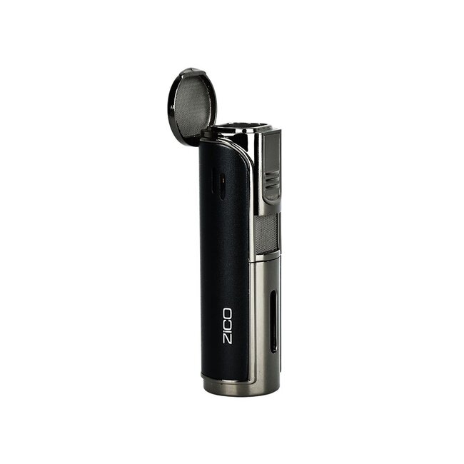 ZICO QUINTUPLE FLAME FLIP TOP TORCH LIGHTER-HZ902
