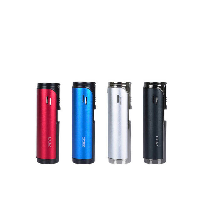 ZICO QUINTUPLE FLAME FLIP TOP TORCH LIGHTER-HZ902