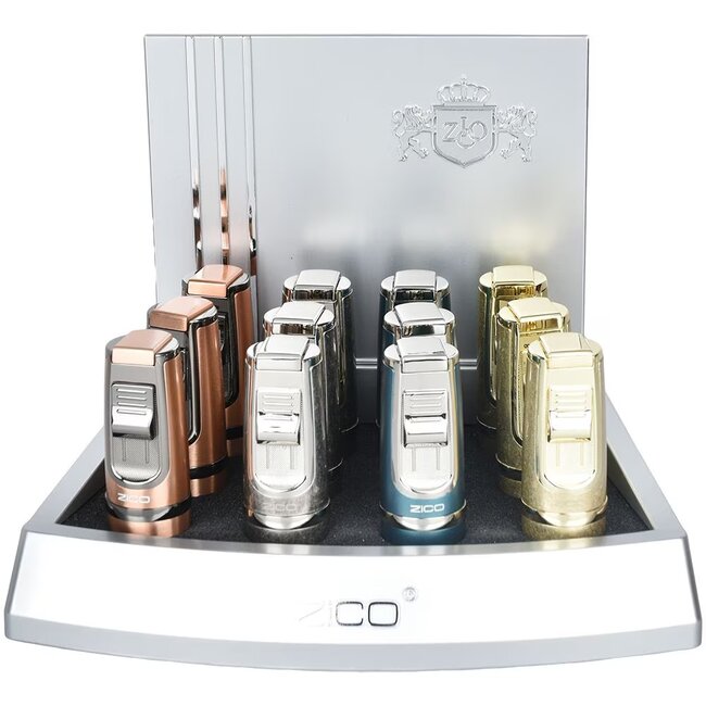 ZICO ZD107 TRIPLE JET TORCH LIGHTER-HZ1171