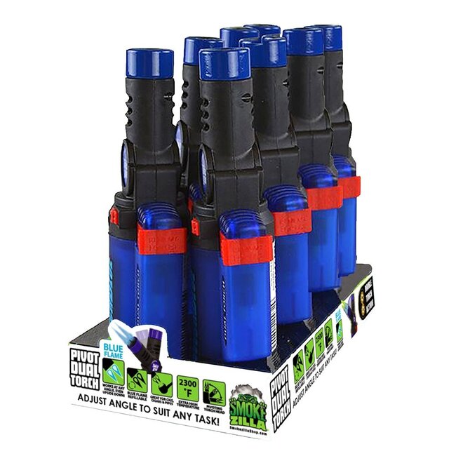 BLUE FLAME TORCH BLUE ADJUSTABLE DUAL BLU FLAME TORCH-HZ991