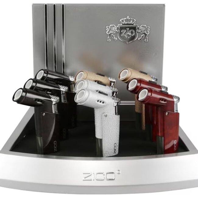 ZICO POLISHED SINGLE FLAME TORCH LIGHTER-HZ814