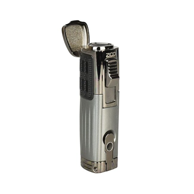 ZICO GRILL TRIPLE FLAME FLIP TOP TORCH LIGHTER-HZ955