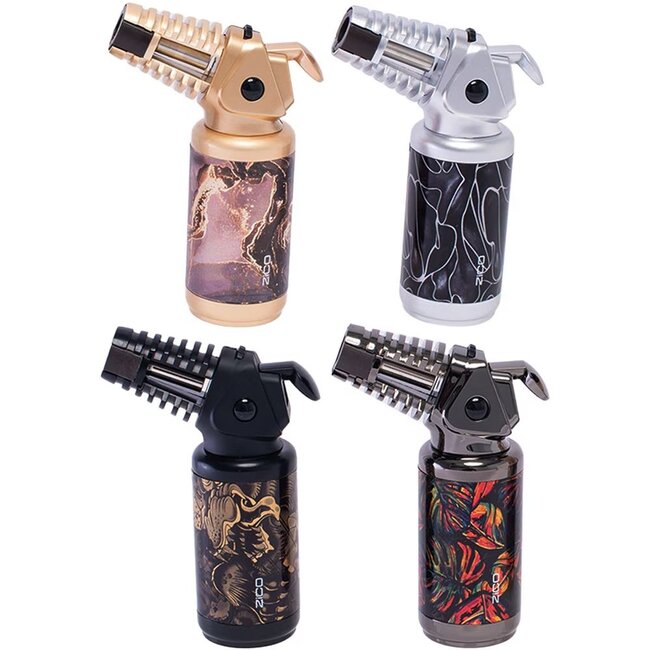 LUCIENNE FASHONISTA SINGLE FLAME PRINTED TORCH LIGHTER-ZD122