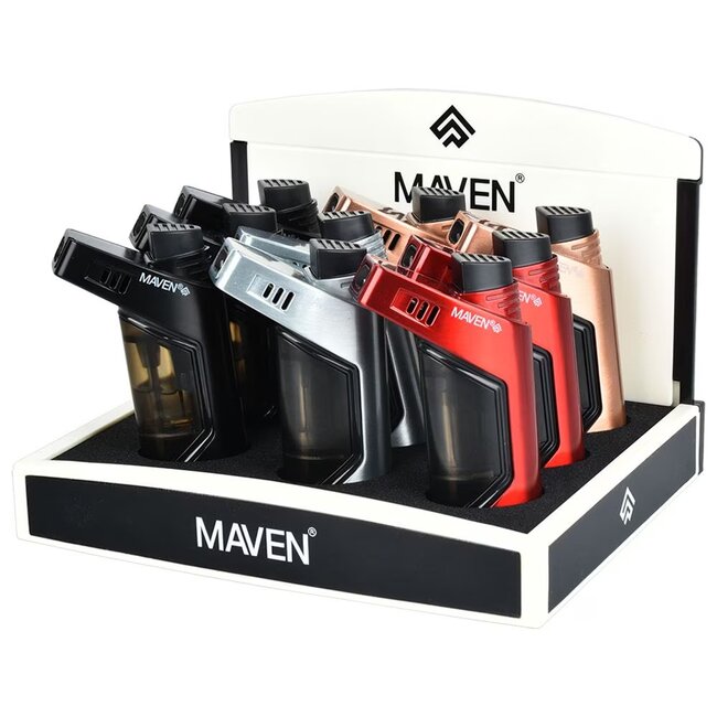 MAVEN DUO DUAL FLAME TORCH LIGHTER-HZ1190