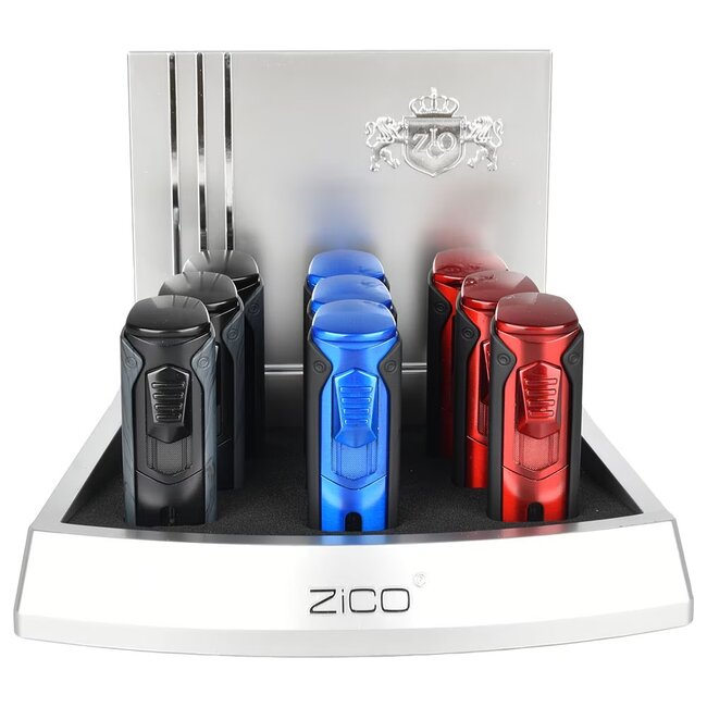 ZICO BOLD QUAD FLAME FLIP TOP TORCH-HZ1140