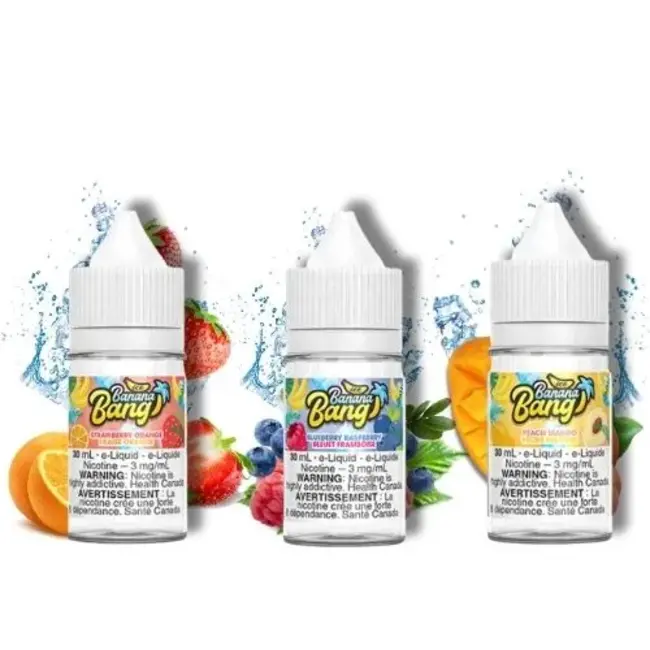 BANANA BANG BANANA BANG ICE E-LIQUID  SALT NIC