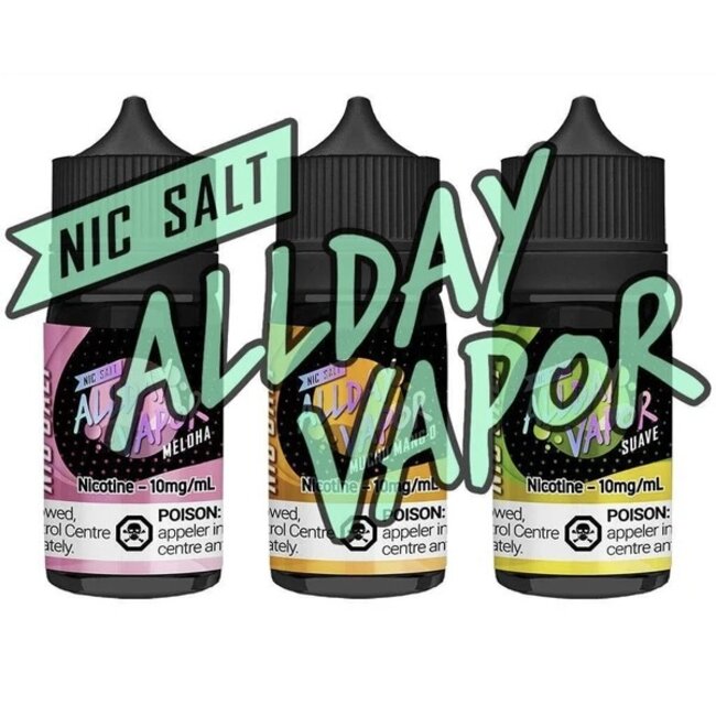 All Day Vapor E-liquid ALL DAY VAPOR SALT NIC  E-LIQUID