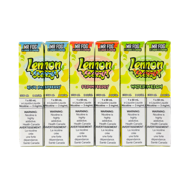 MR FOG MR FOG LEMON STEEZY FREE BASE E-LIQUID