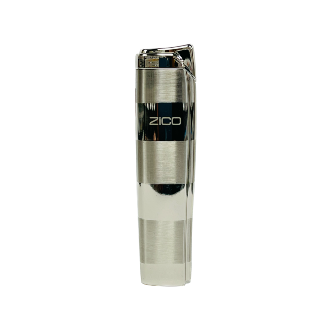 ZICO METAL SINGLE FLAME SLIDE TOP TORCH LIGHTER-HZ390