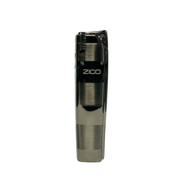 ZICO METAL SINGLE FLAME SLIDE TOP TORCH LIGHTER-HZ390