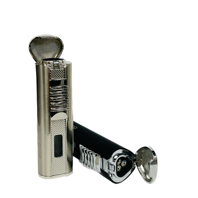 ZICO ELEGANT TRIPLE FLAME FLIP TOP TORCH-HZ1142
