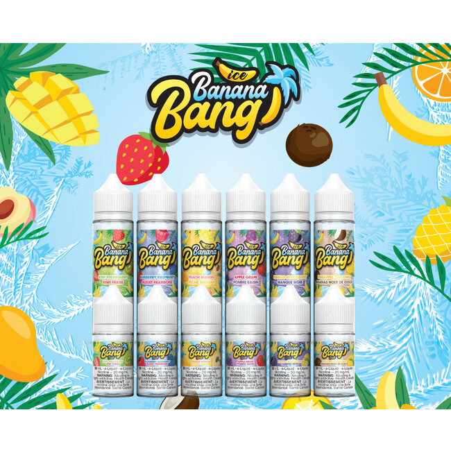 BANANA BANG BANANA BANG ICE E-LIQUID  SALT NIC