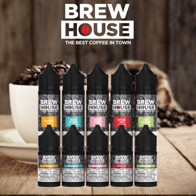 BREW HOUSE BREW  HOUSE FREE BASE E-LIQUID