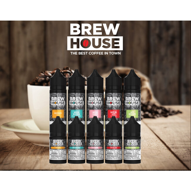 BREW HOUSE BREW  HOUSE FREE BASE E-LIQUID