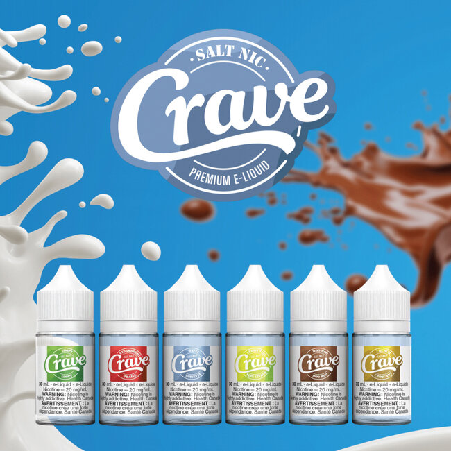 CRAVE E-liquid CRAVE  SALT NIC  E-LIQUID