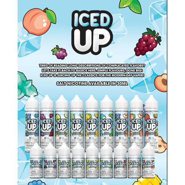 ICED UP ICED UP SALT NIC LIQUID