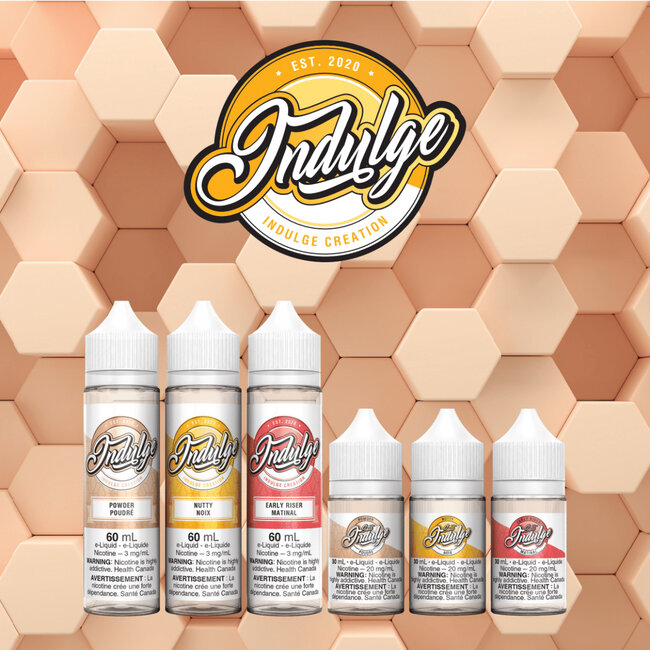 INDYLGE INDULGE FREE BASE E-LIQUID