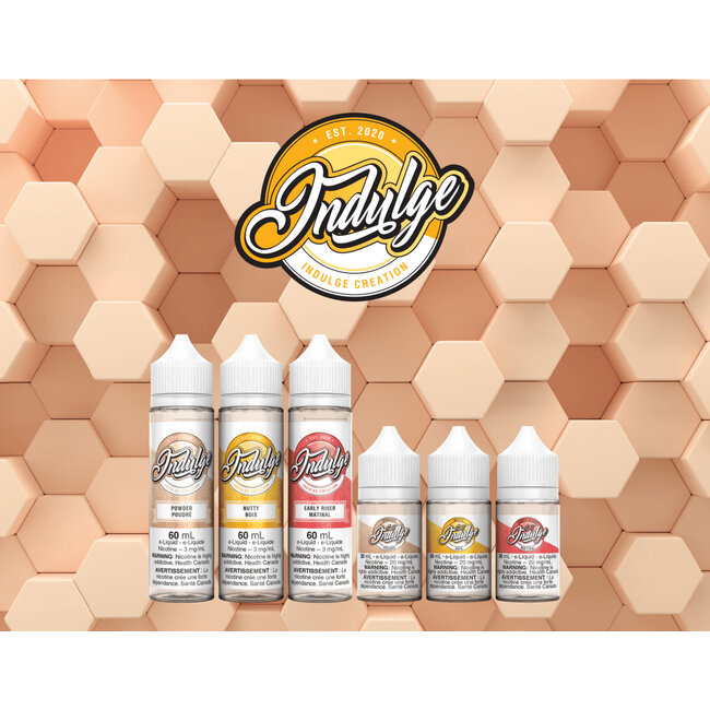 INDYLGE INDULGE FREE BASE E-LIQUID