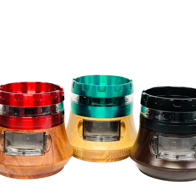 KAPOW WOOD GRINDER WITH DICE TOP & DRAWER SF-75392
