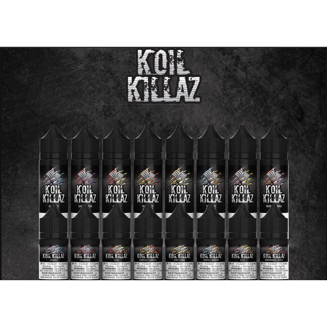 KOIL KILLAZ E-LIQUID KOIL KILLAZ SALT NIC E-LIQUID