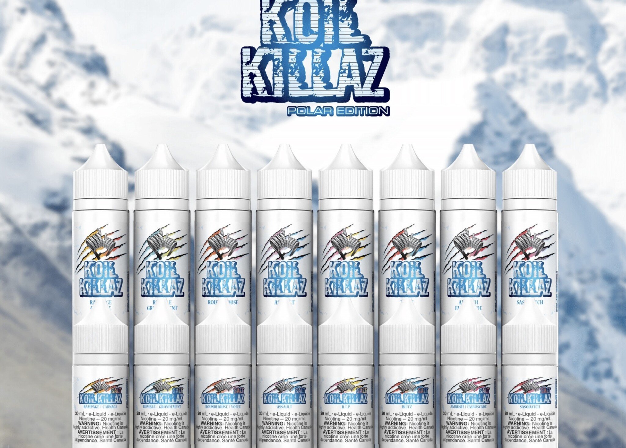 KOIL KILLAZ POLAR EDITION E-LIQUID 1