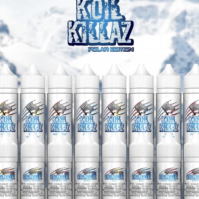 KOIL KILLAZ E-LIQUID KOIL KILLAZ POLAR EDITION SALT NIC E-LIQUID