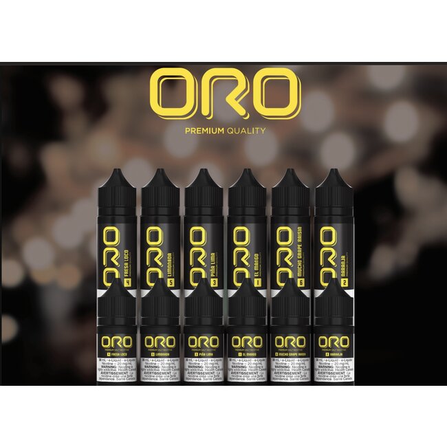 ORO E-LIQUID ORO FREE BASE  E-LIQUID