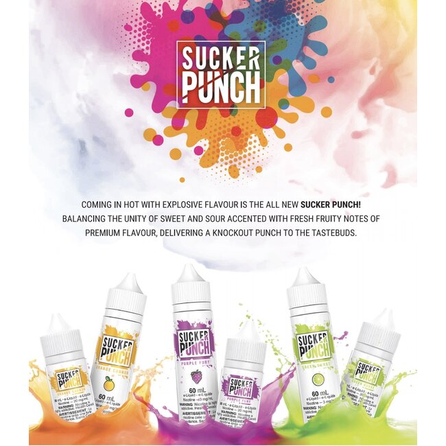 SUCKER PUNCH E-LIQUID SUCKER PUNCH  E-LIQUID SALT NIC