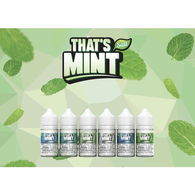 THAT'S MINT THAT'S MINT SALT NIC