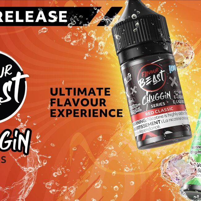 FLAVOUR BEAST FLAVOUR BEAST E-LIQUID CHUGGIN SERIES SALT NIC