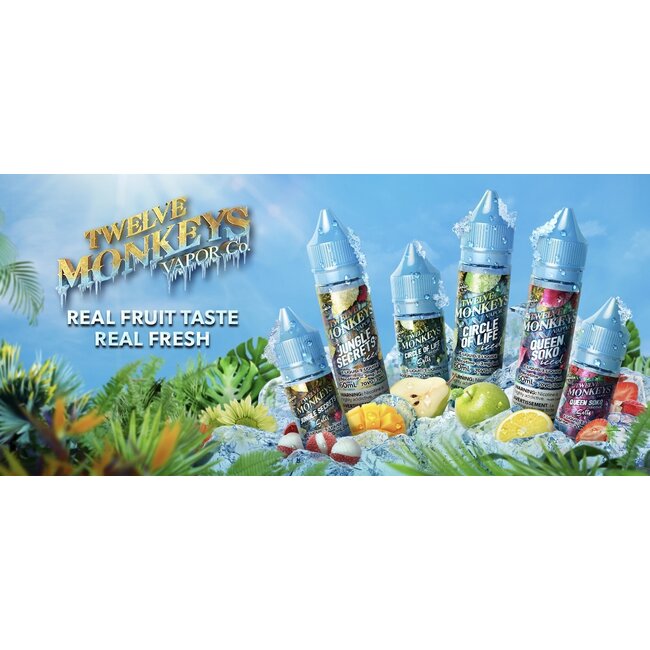 Twelve monkeys E-juice TWELVE MONKEYS ICED SALT